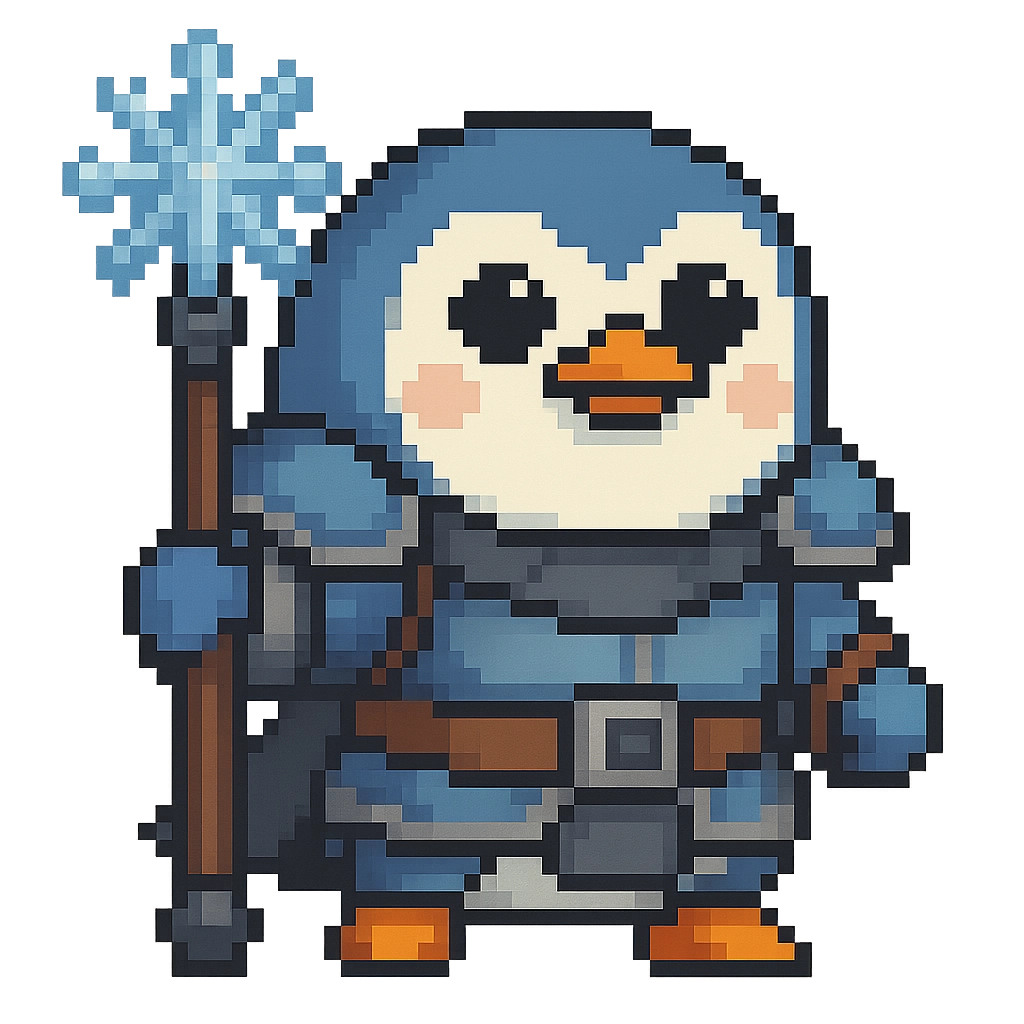 Pengrimm the Battlemage — BattleFrens character