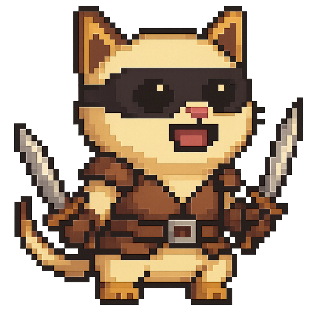 Popcut the Rogue — BattleFrens character